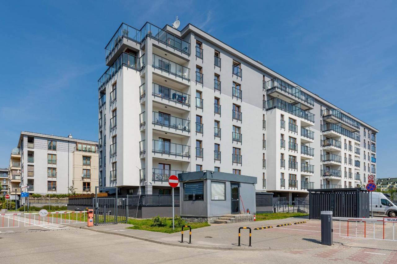 Ursus Sunny Studio For 4 Guests With Parking & Balcony By Noclegi Renters Warschau Exterior foto